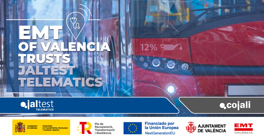 The EMT of Valencia trusts Jaltest Telematics to maximise its fleet availability